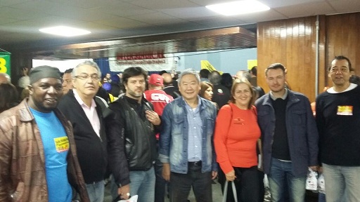 metroviários presentes na audiência  metroviários presentes na audiência